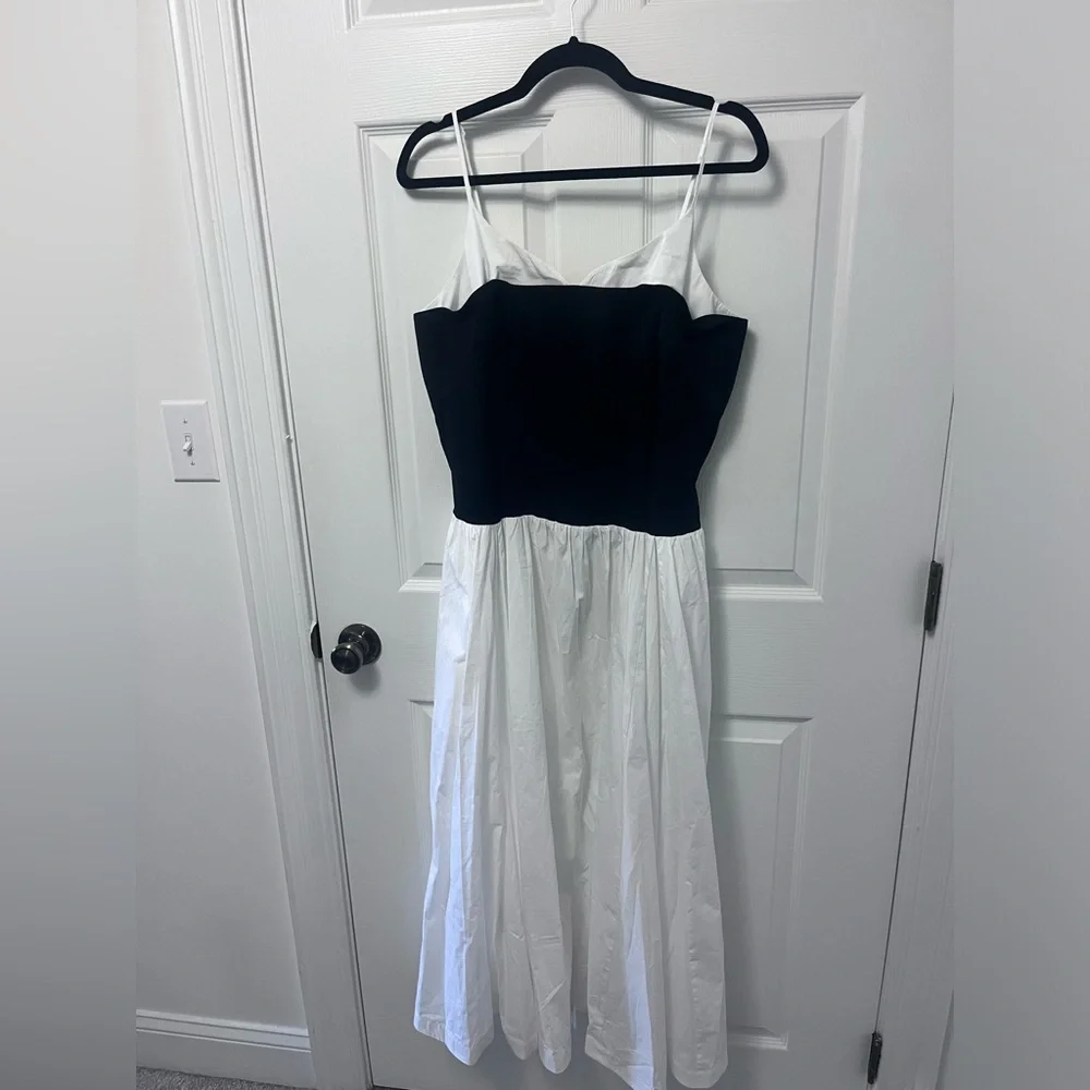 By Anthropologie Twofer Peekaboo Midi Dress - Picture 4 of 8
